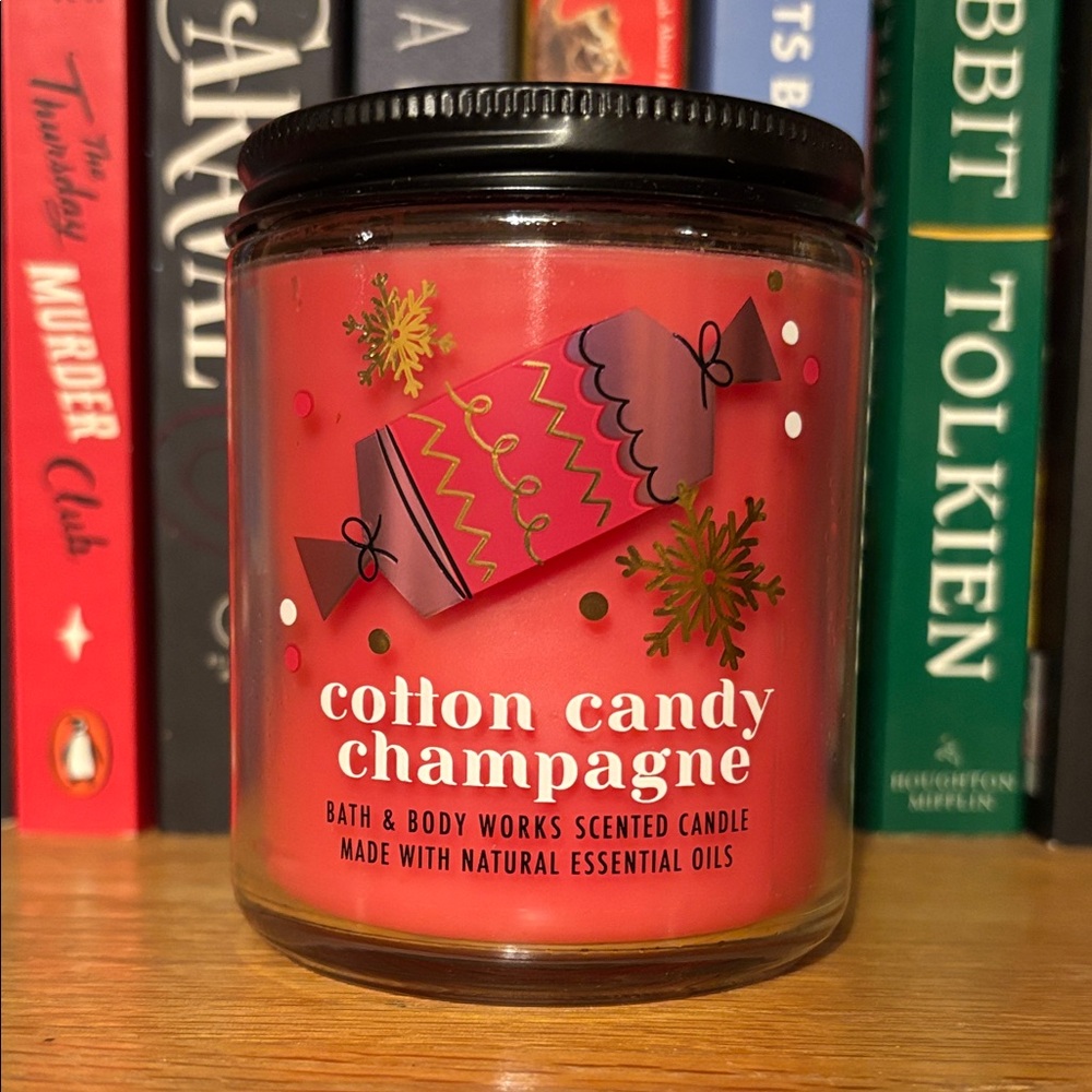 Bath & Body Works Cotton Candy Champagne Scented Candle